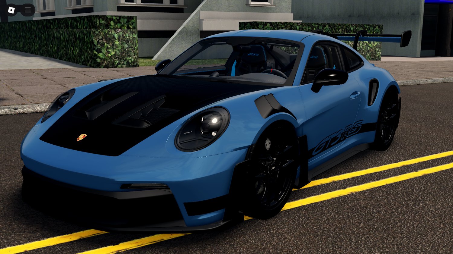 Roblox 2023 Porsche 911 GT3RS front view