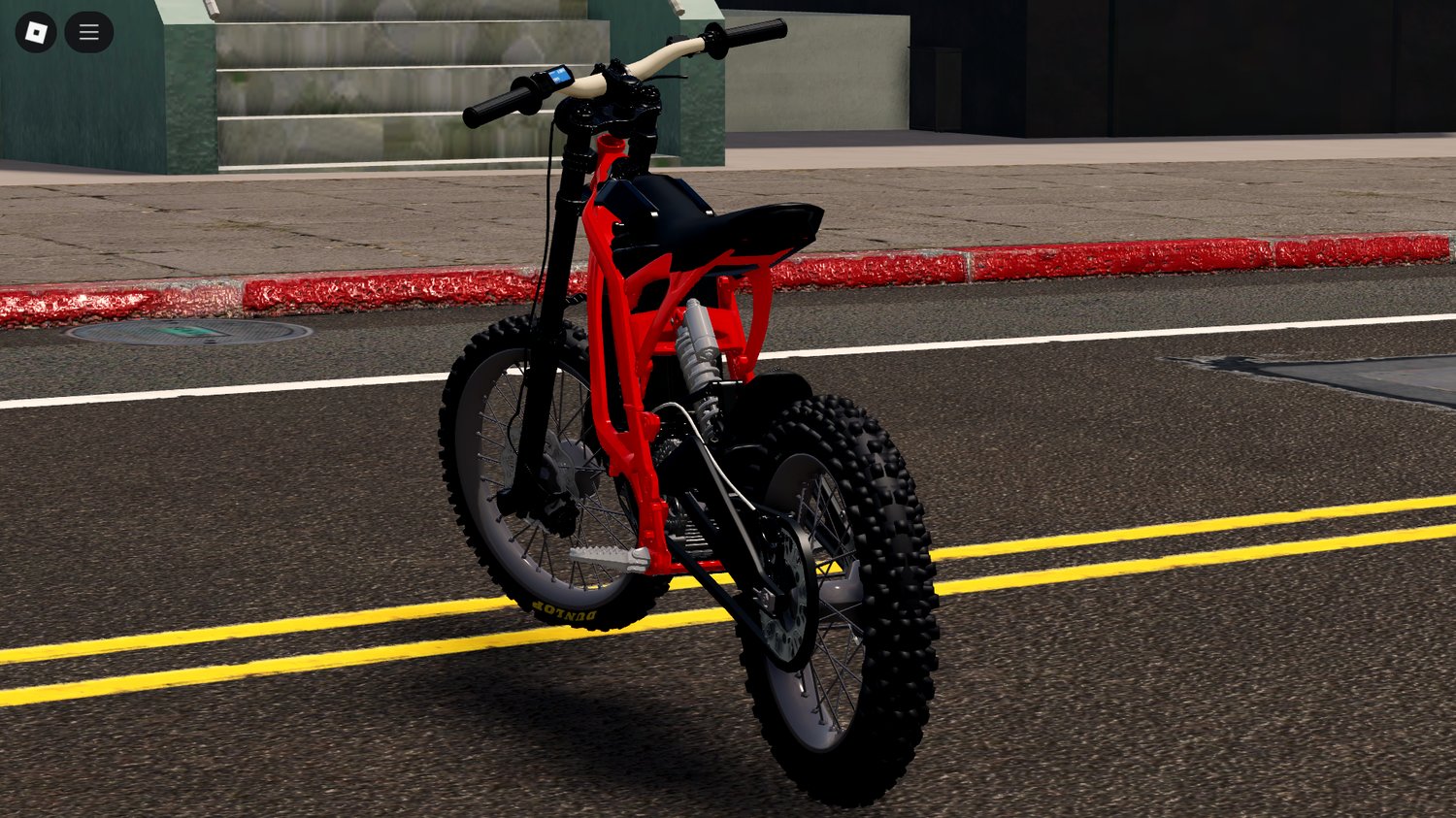 Side profile Surron Light Bee X Roblox model