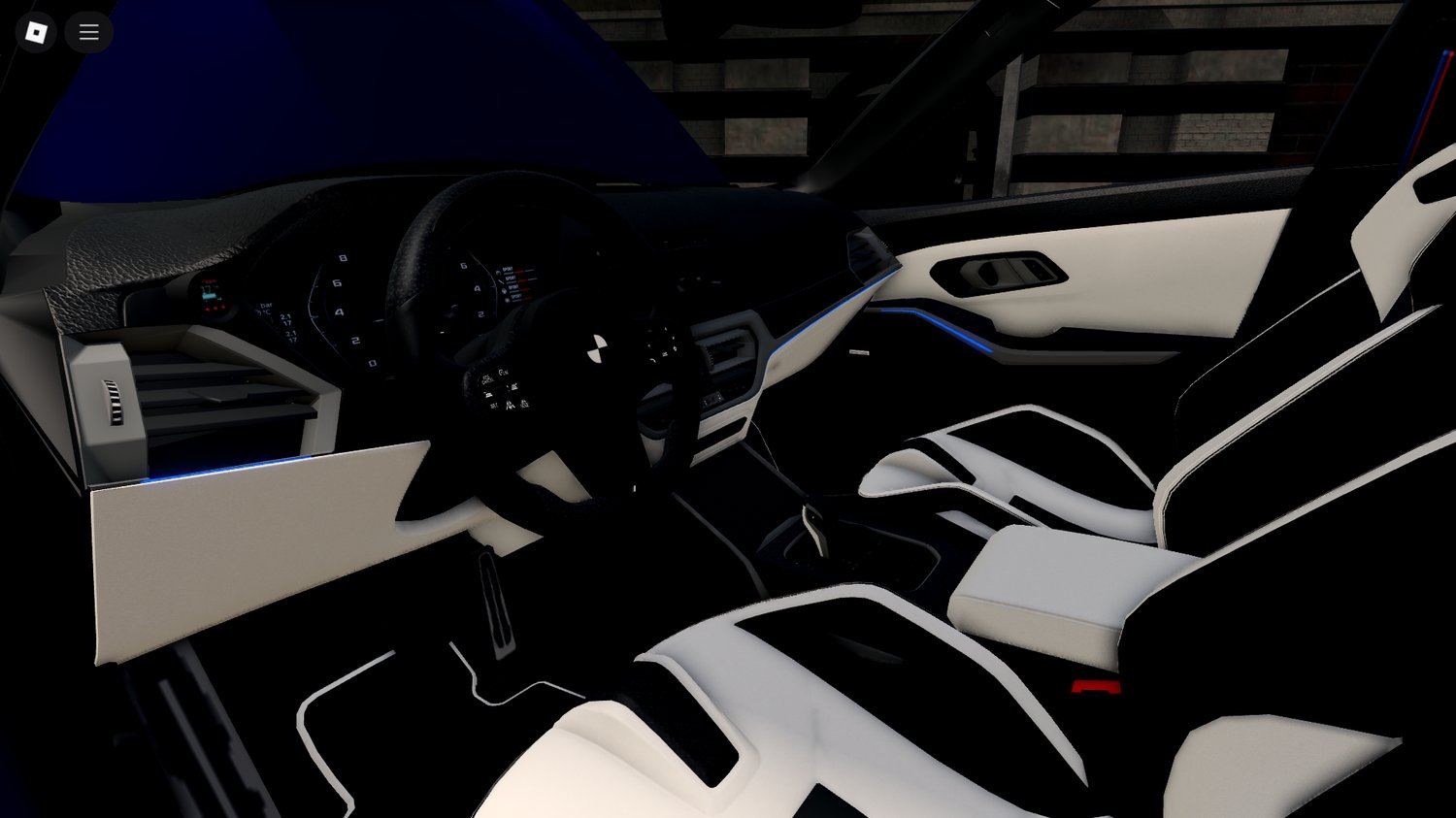 Side profile BMW M340i Drag Roblox