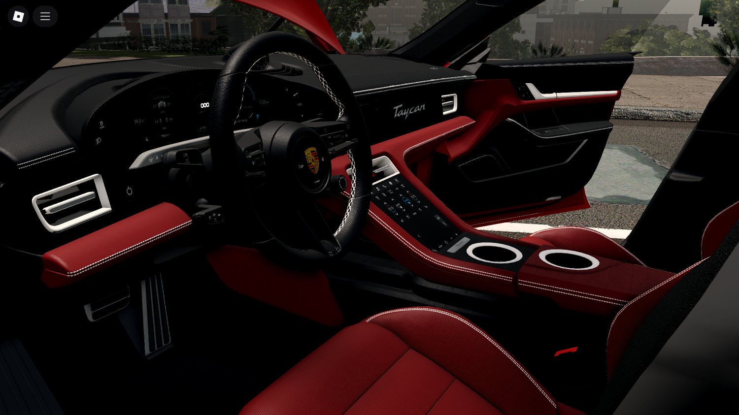 Side profile Porsche Taycan Cross Turismo Roblox