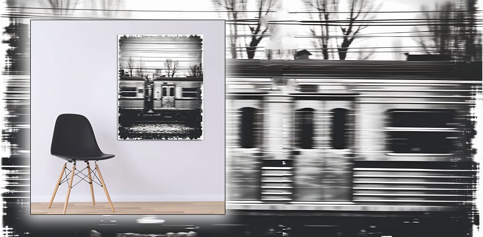 Explore our Black & White Dramatic Photography Series – vintage cars, urban night motion, and light painting cityscapes.