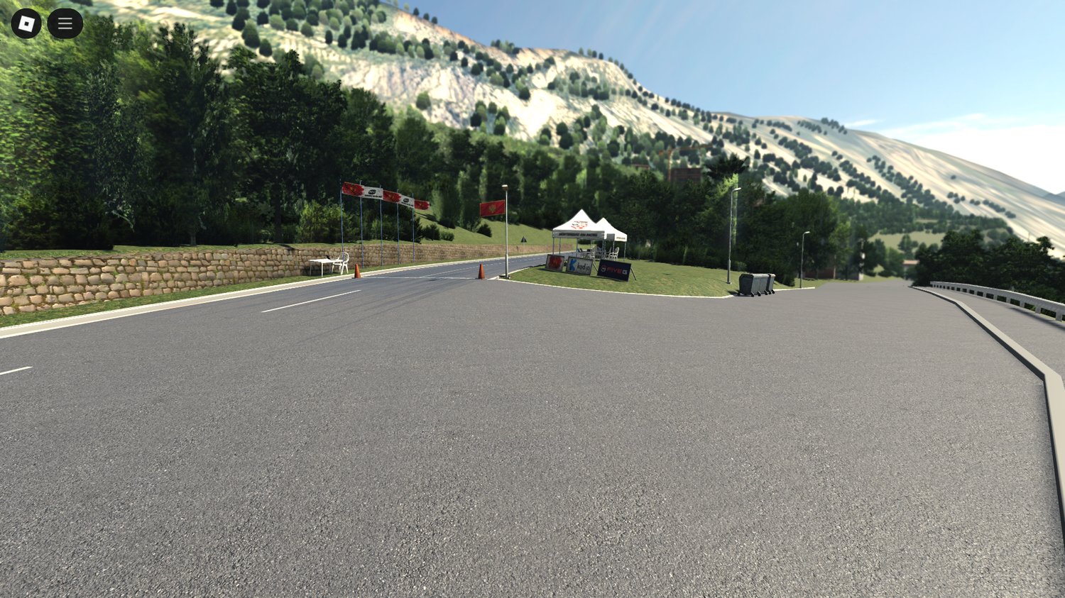 Gas station in Roblox Troica map