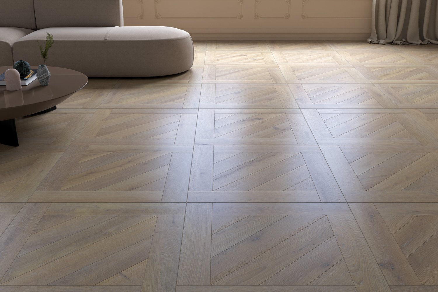 Oak Panels 3D material