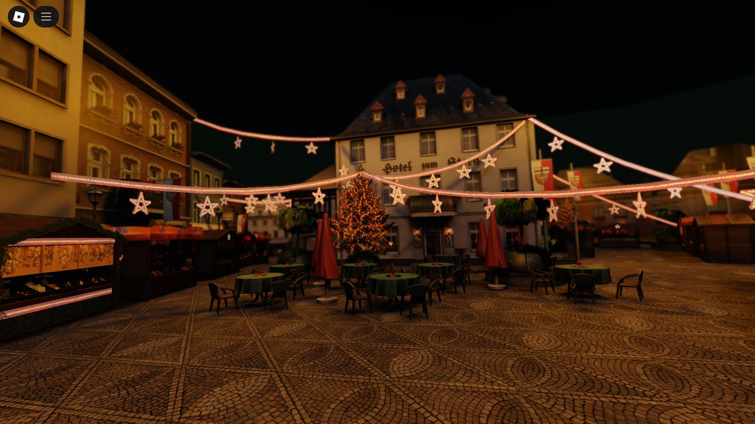 Roblox Arhweiler night city map