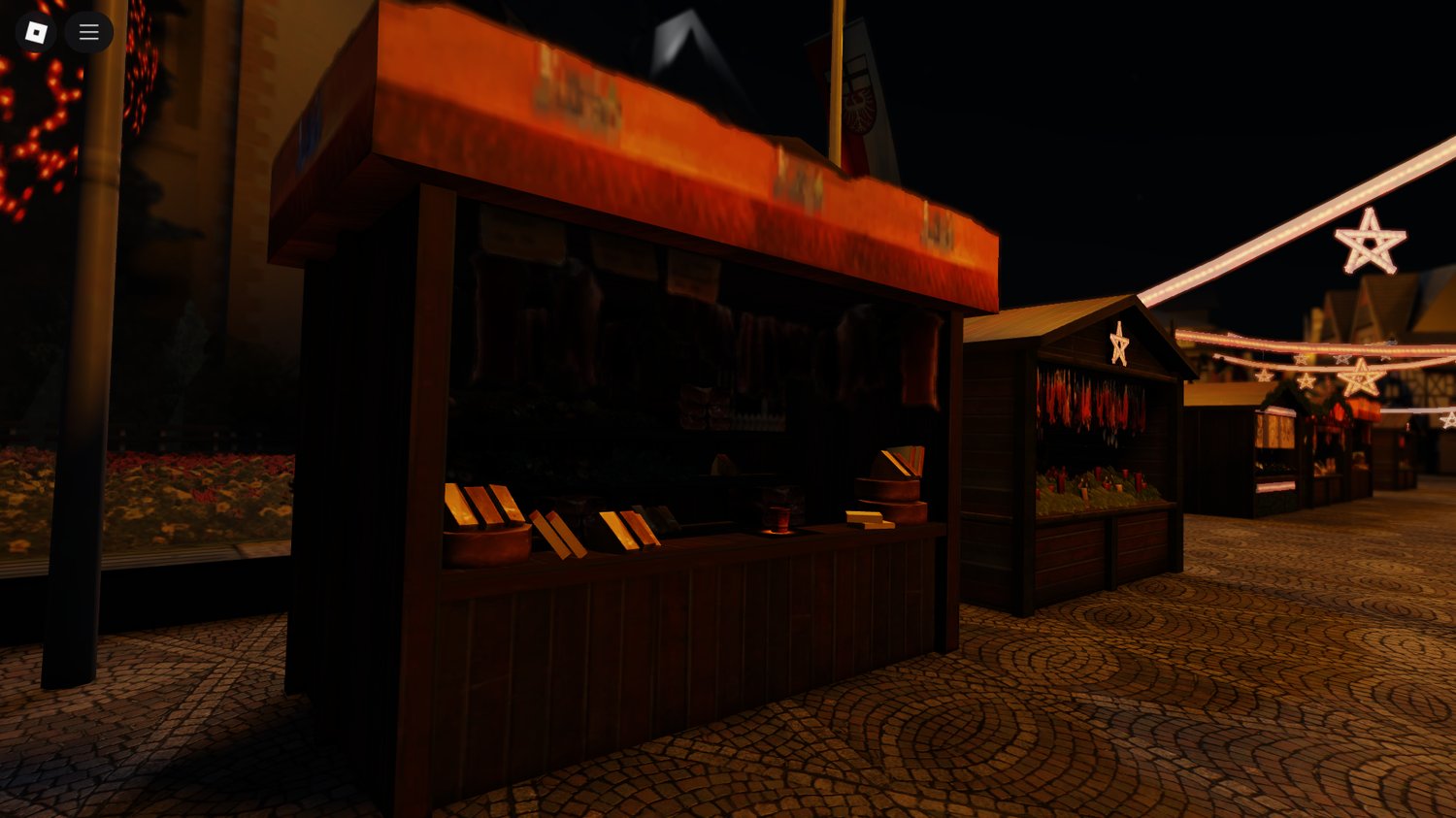 Atmospheric night roleplay map Roblox