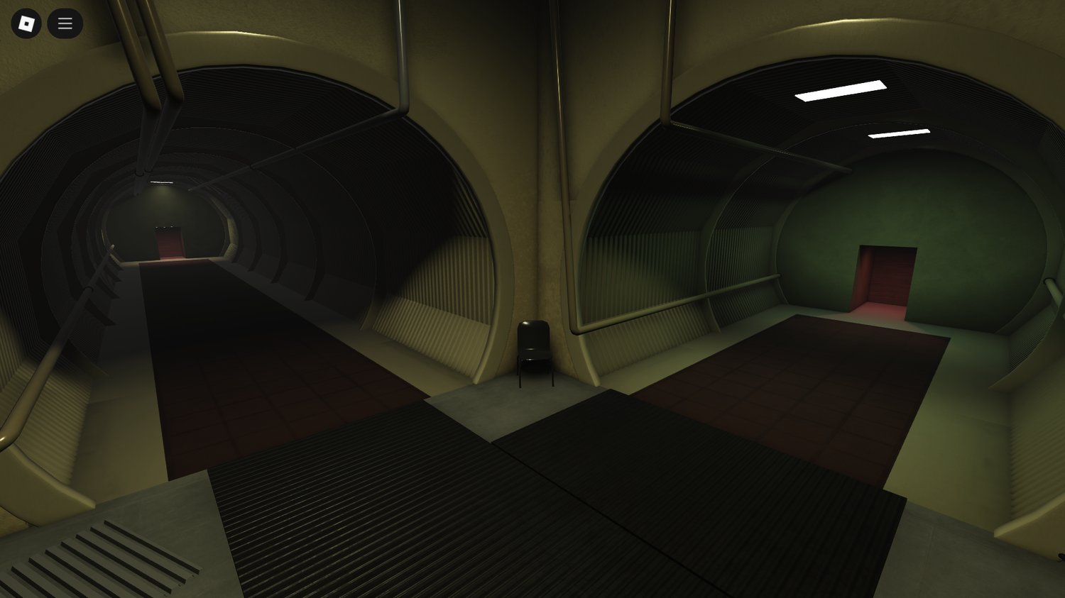 Large SCP-inspired laboratory Roblox build