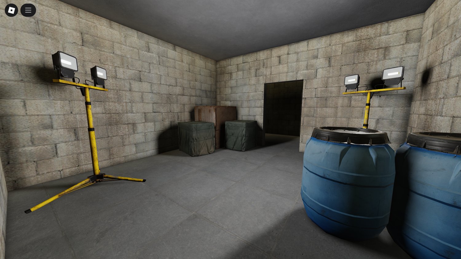 Multi-level tactical room Roblox CQB pack