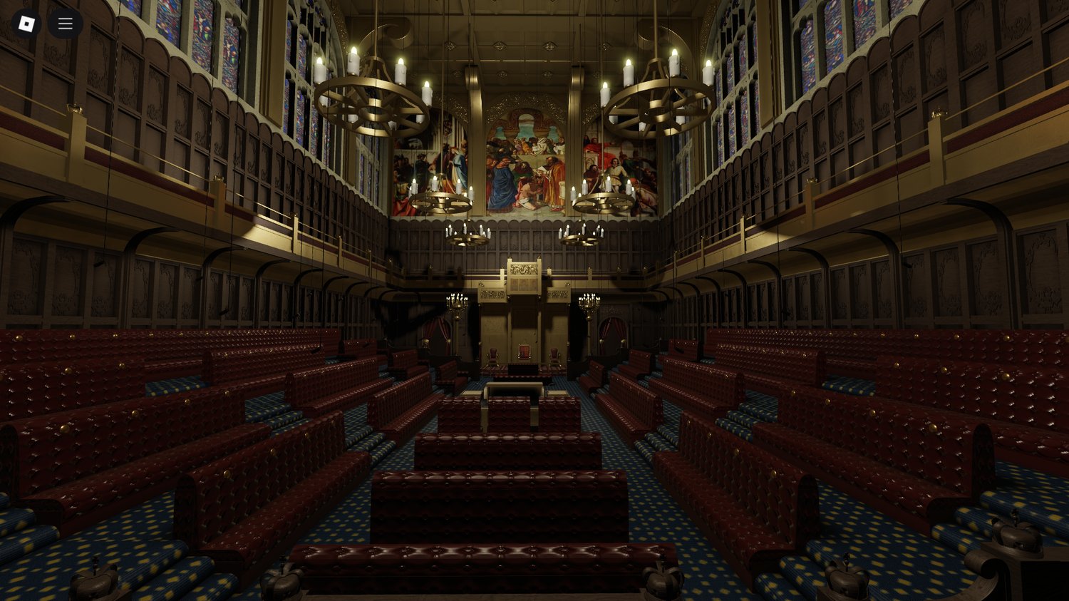 Roblox UK Houses of Parliament exterior view
