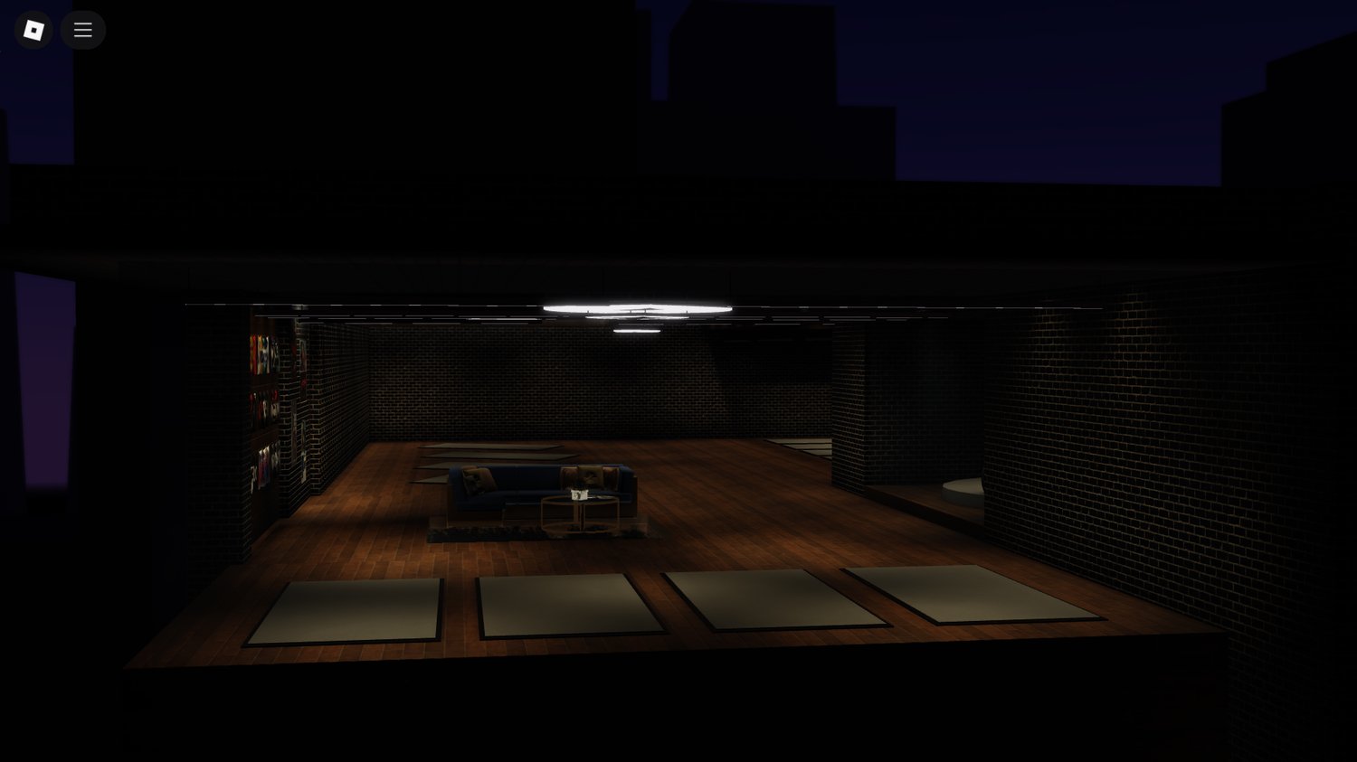 Roblox garage social hub for meetings and hangouts