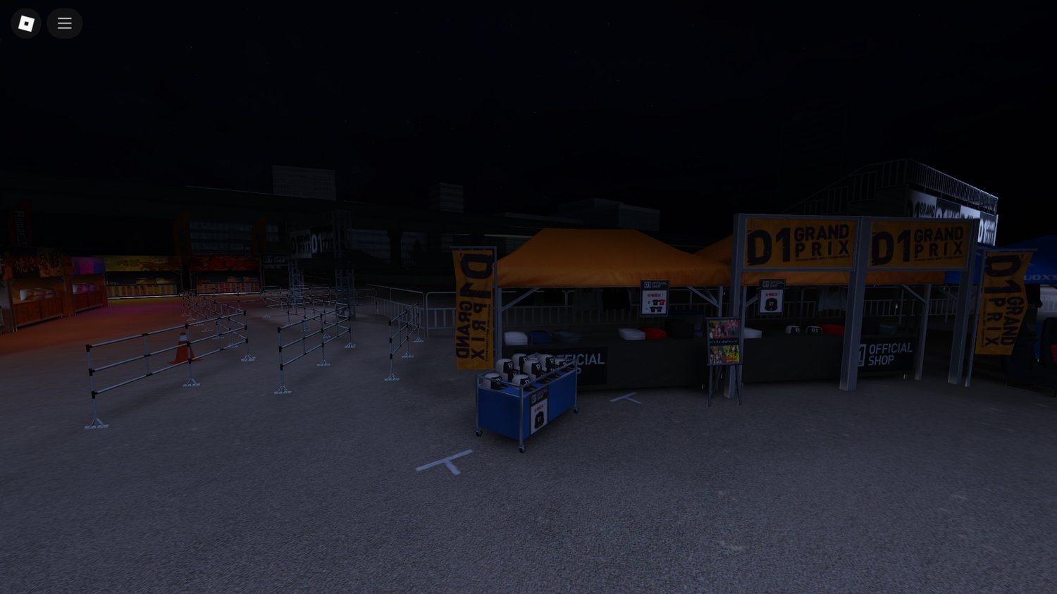 Formula fan merchandise in Roblox bazaar