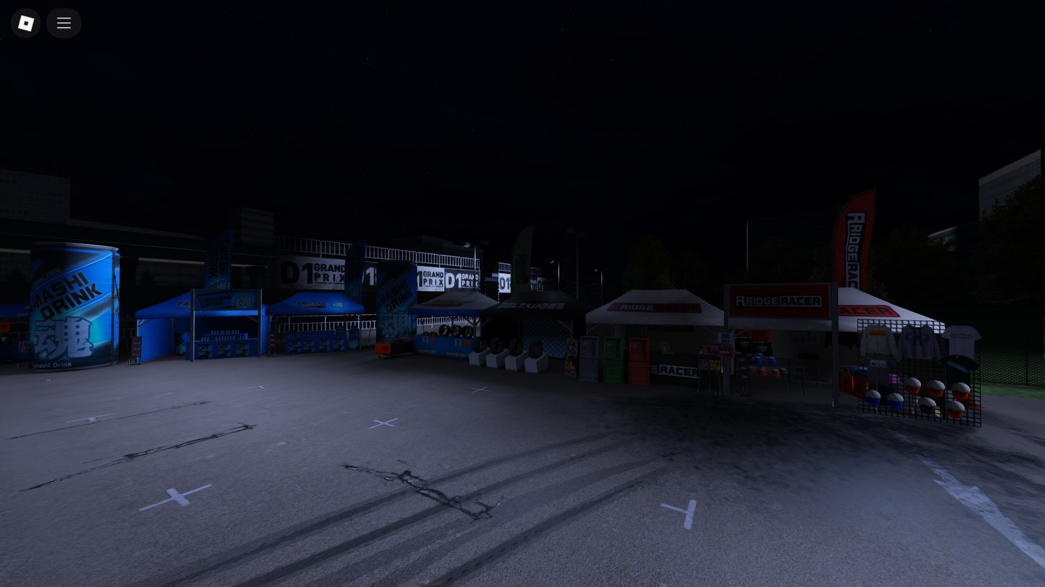 Player browsing car parts Roblox environment
