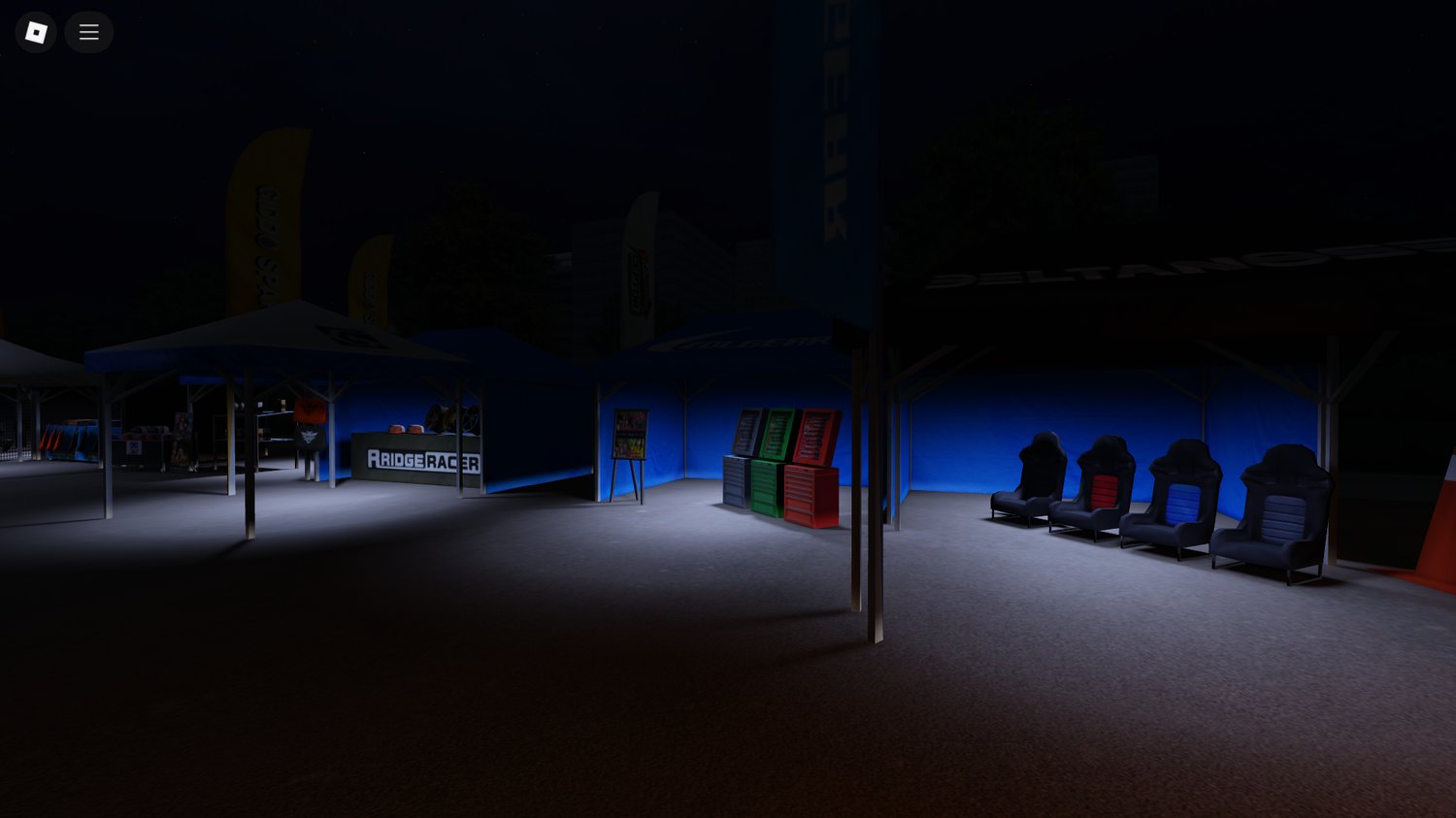 Ambient lighting and decorations Roblox map