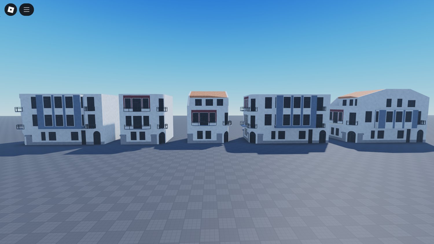 Mediterranean-style building exterior Roblox