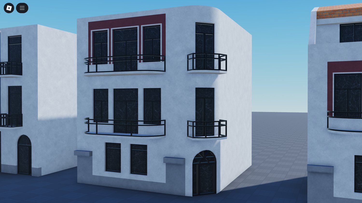 Coastal architecture Roblox model