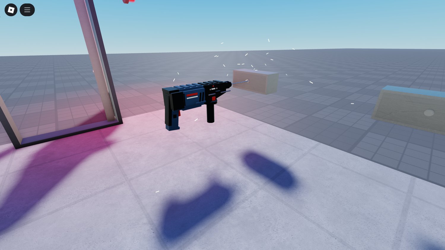 Cops responding to alarm in Roblox roleplay