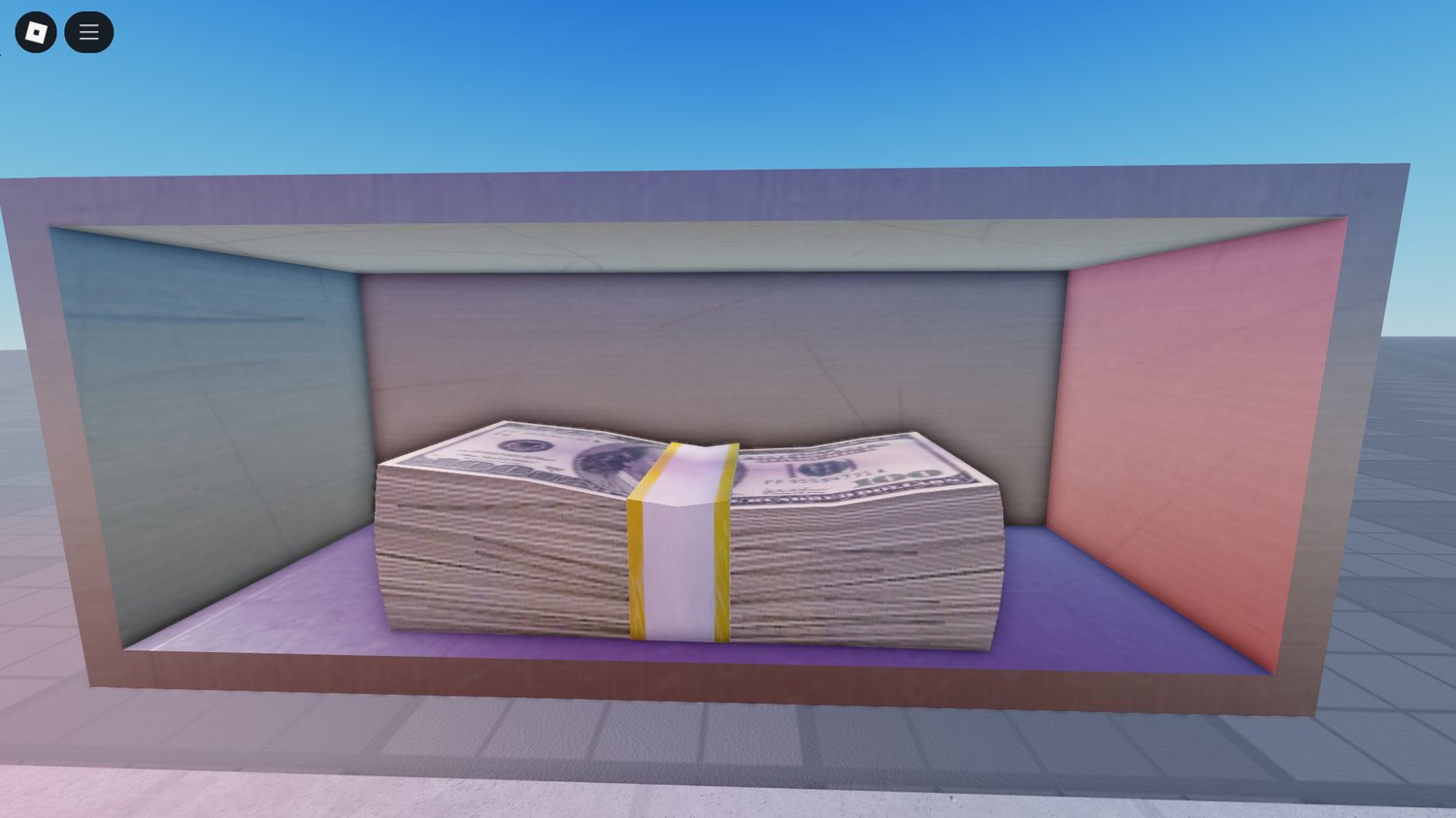 Robbery progress UI drilling safe Roblox