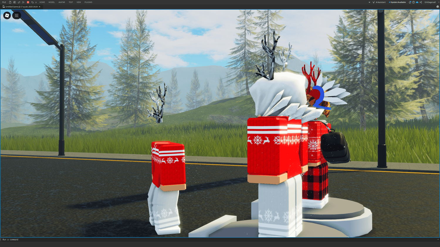 Roblox avatar clothing stand interactive system