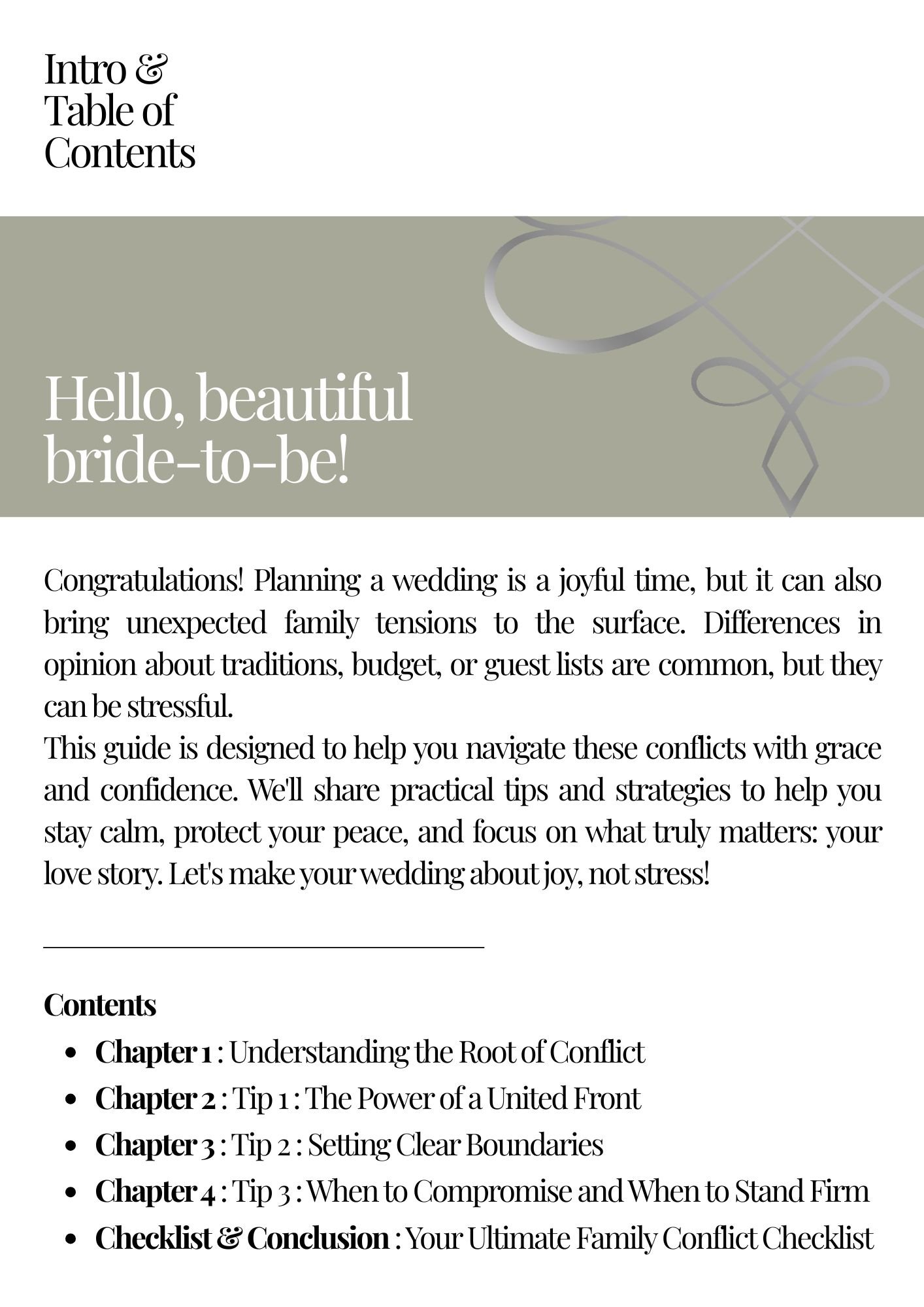 The Ultimate Guide to Navigating Family Conflicts Organizer, bridal reference, wedding tips