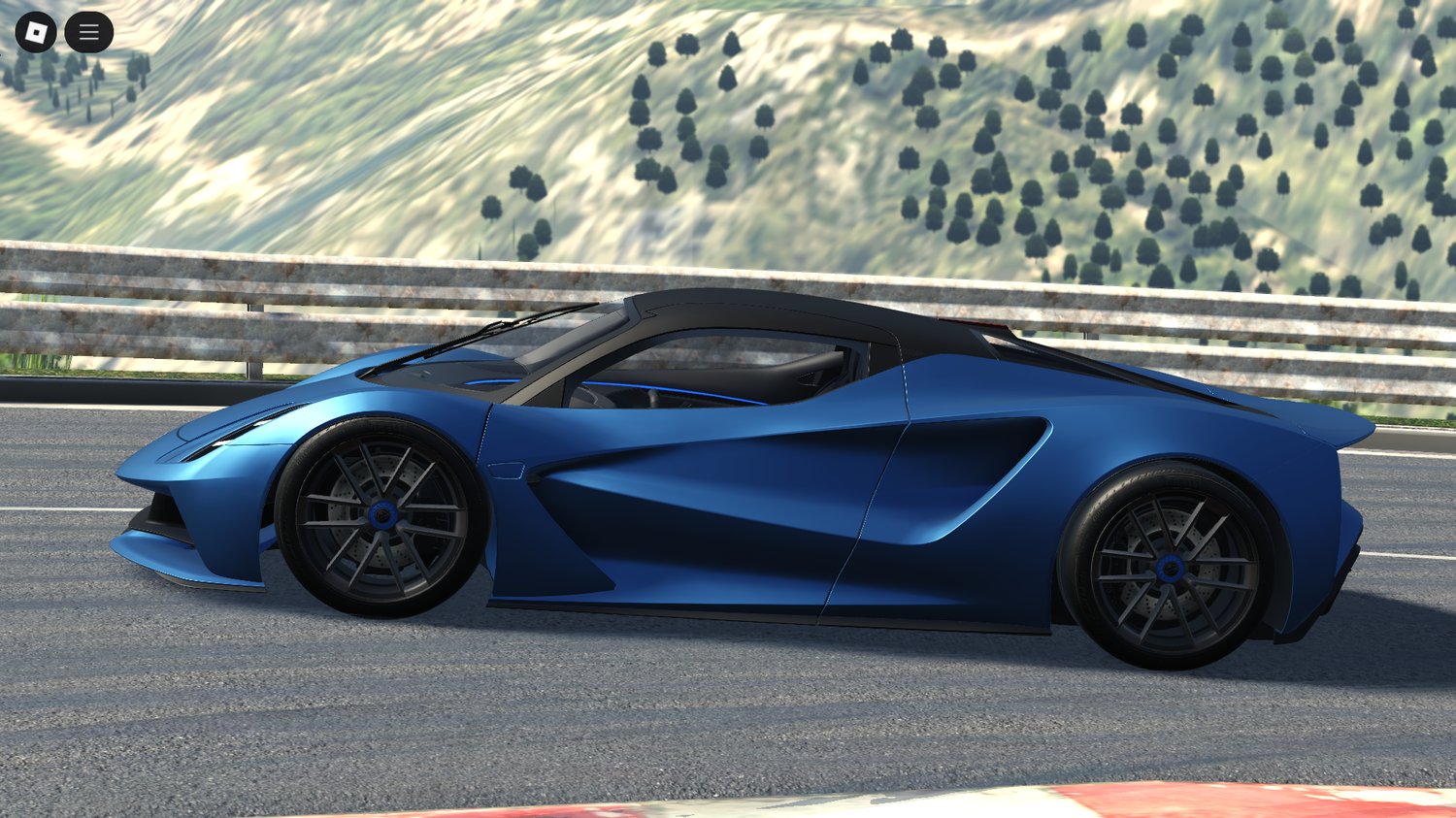 Side profile highlighting sleek hypercar design