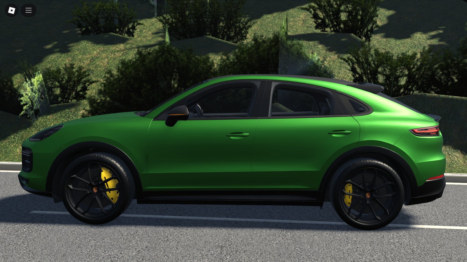 Rear view showcasing muscular Porsche styling