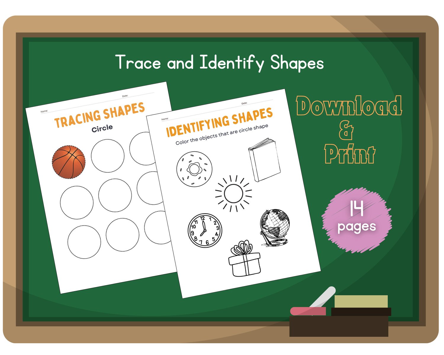 Trace and Identify Shapes