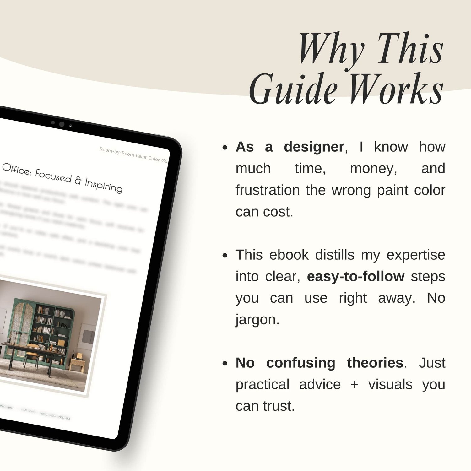 Stress-Free Guide to Choosing Interior Paint Colors cover by Lavenia Shash