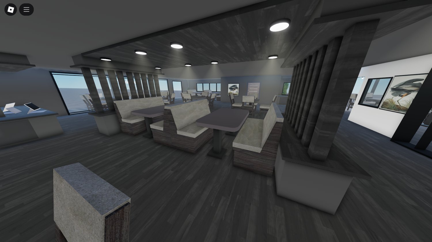 Restaurant featured in roleplay map