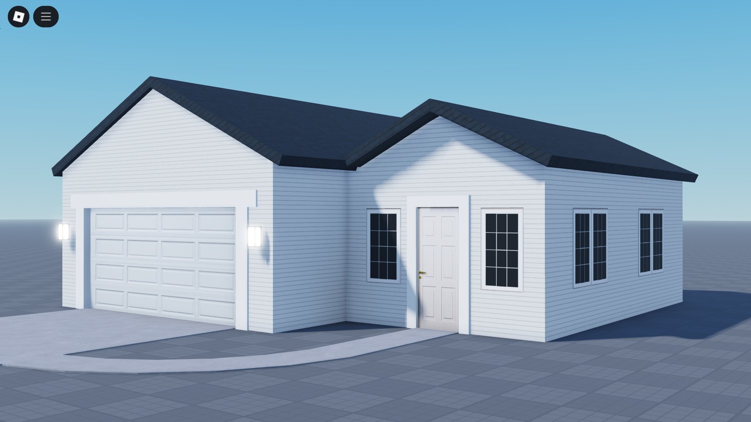Side angle showing compact architecture
