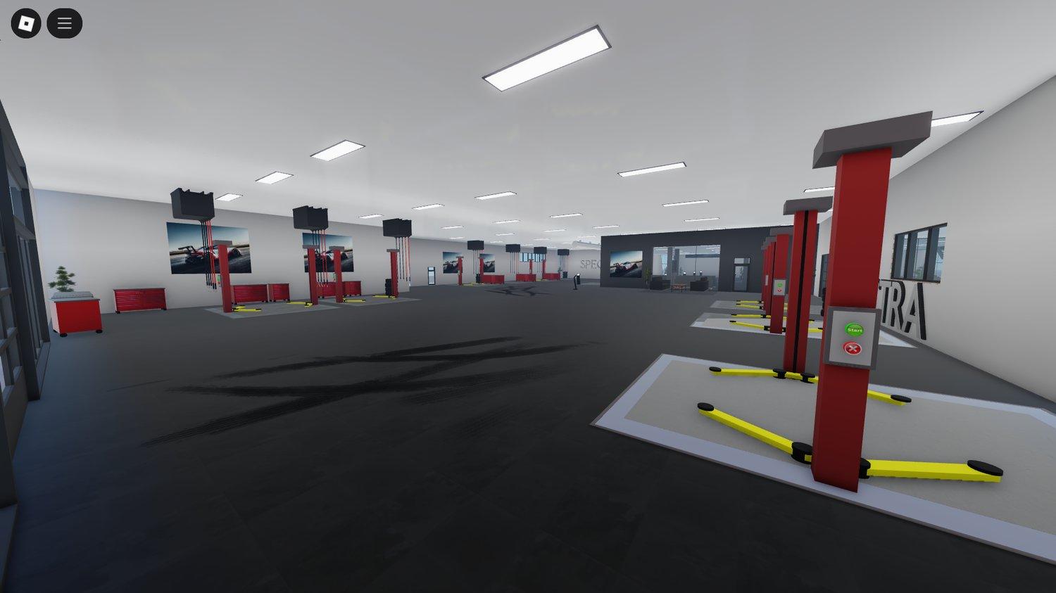 Offices inside dealership for roleplay use