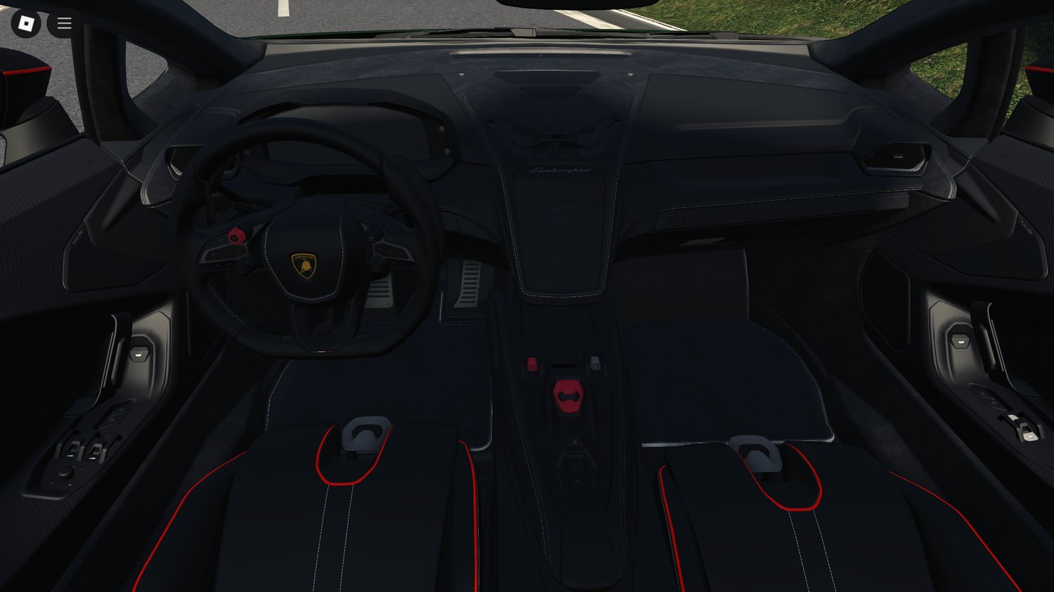 Close-up of sharp headlights and body details
