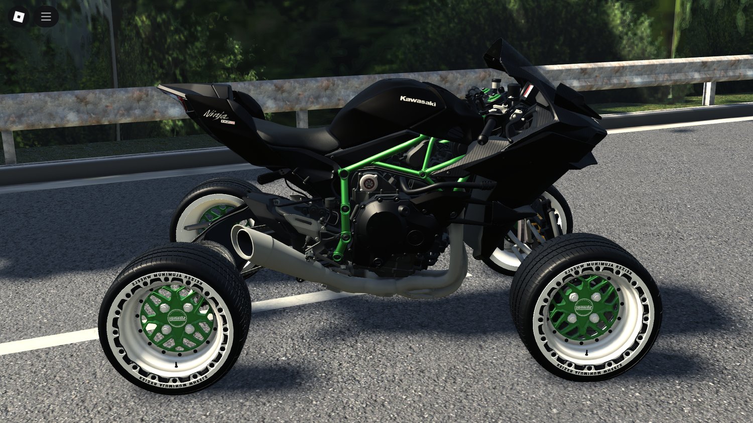 Side profile showcasing sporty design