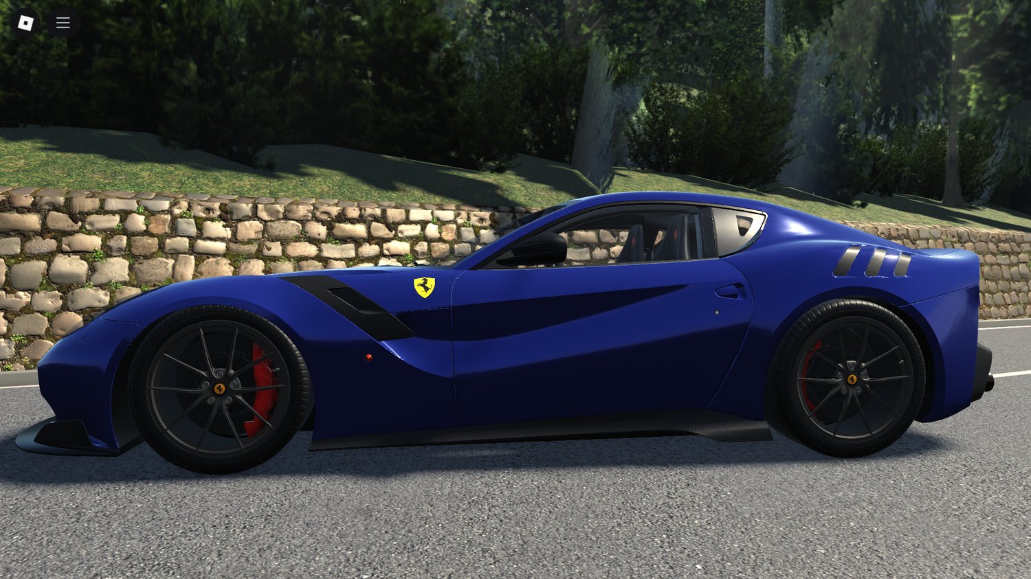 Side profile highlighting aerodynamic body lines
