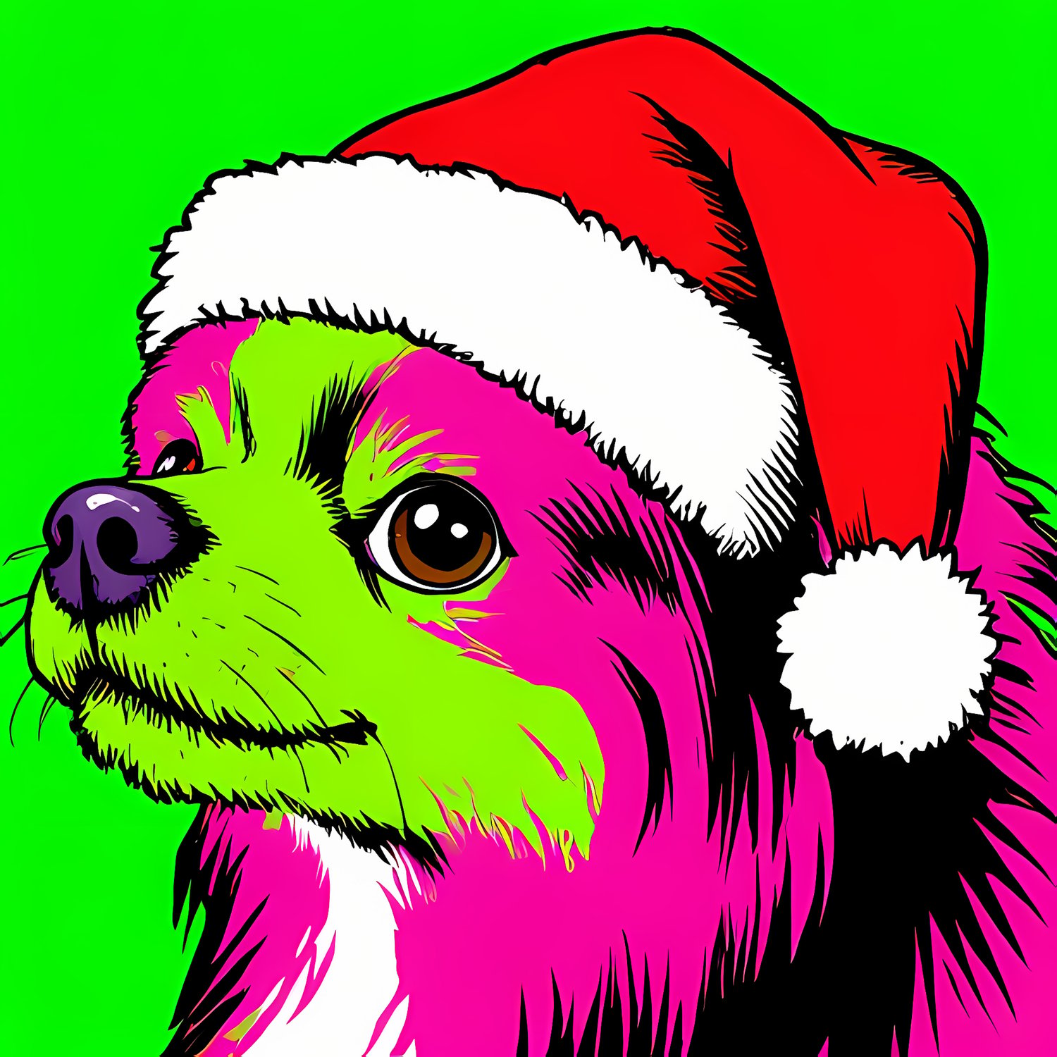 🐾13 Christmas Themed Pekinese Dog Art | High-Resolution PNGs in Pop Art, Folk Art and Watercolor Art Styles  📦 What’s Included:  13 Files in total High Resolution: 300 DPI for professional quality Image Sizes: From 3072px to 6144px 🎨 Perfect For:  Wall Ar