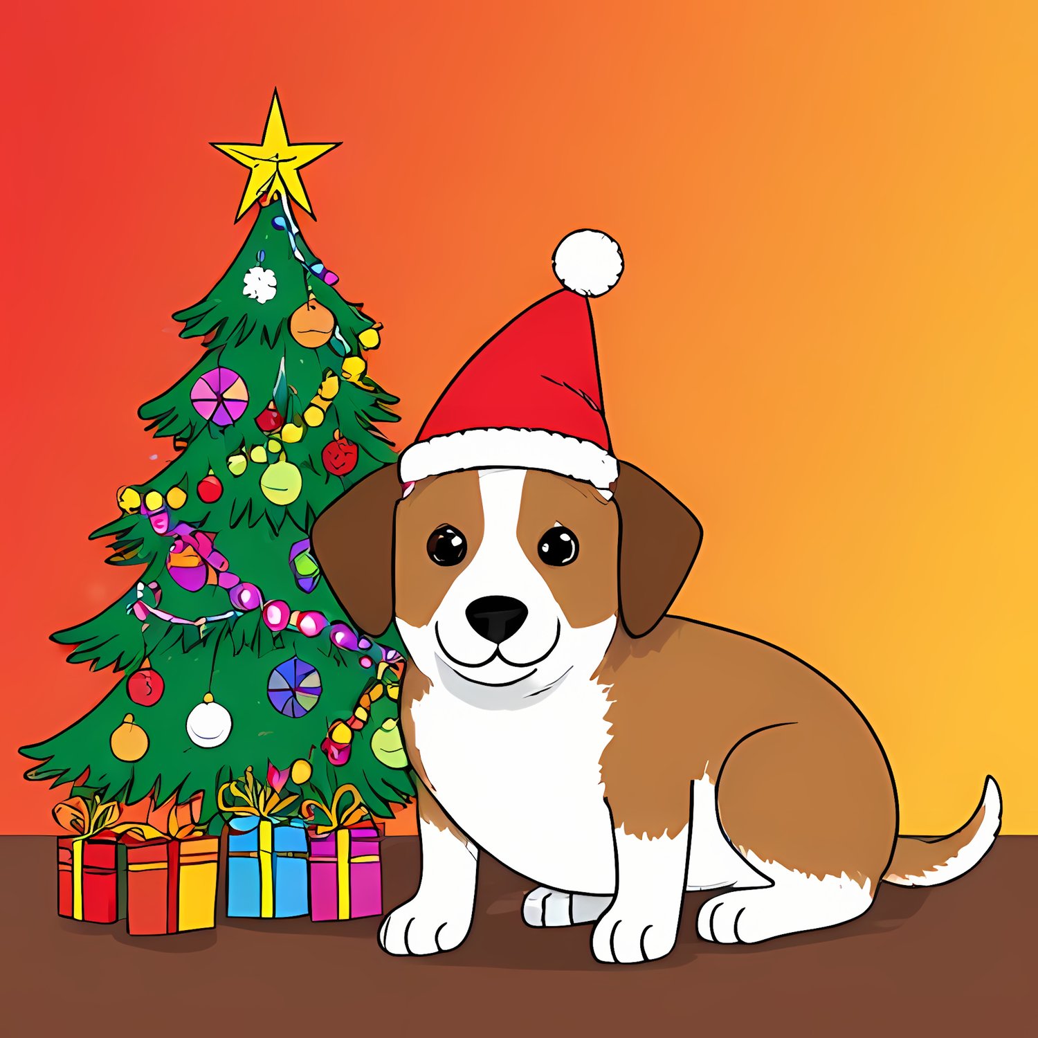 🐾20 Christmas Themed Dog Art | High-Resolution PNGs in Whimsical Art Styles  📦 What’s Included:  20 Files in total High Resolution: 300 DPI for professional quality Image Sizes: From 3072 px to 4608 px 🎨 Perfect For:  Wall Art & Décor Custom Stationery & 