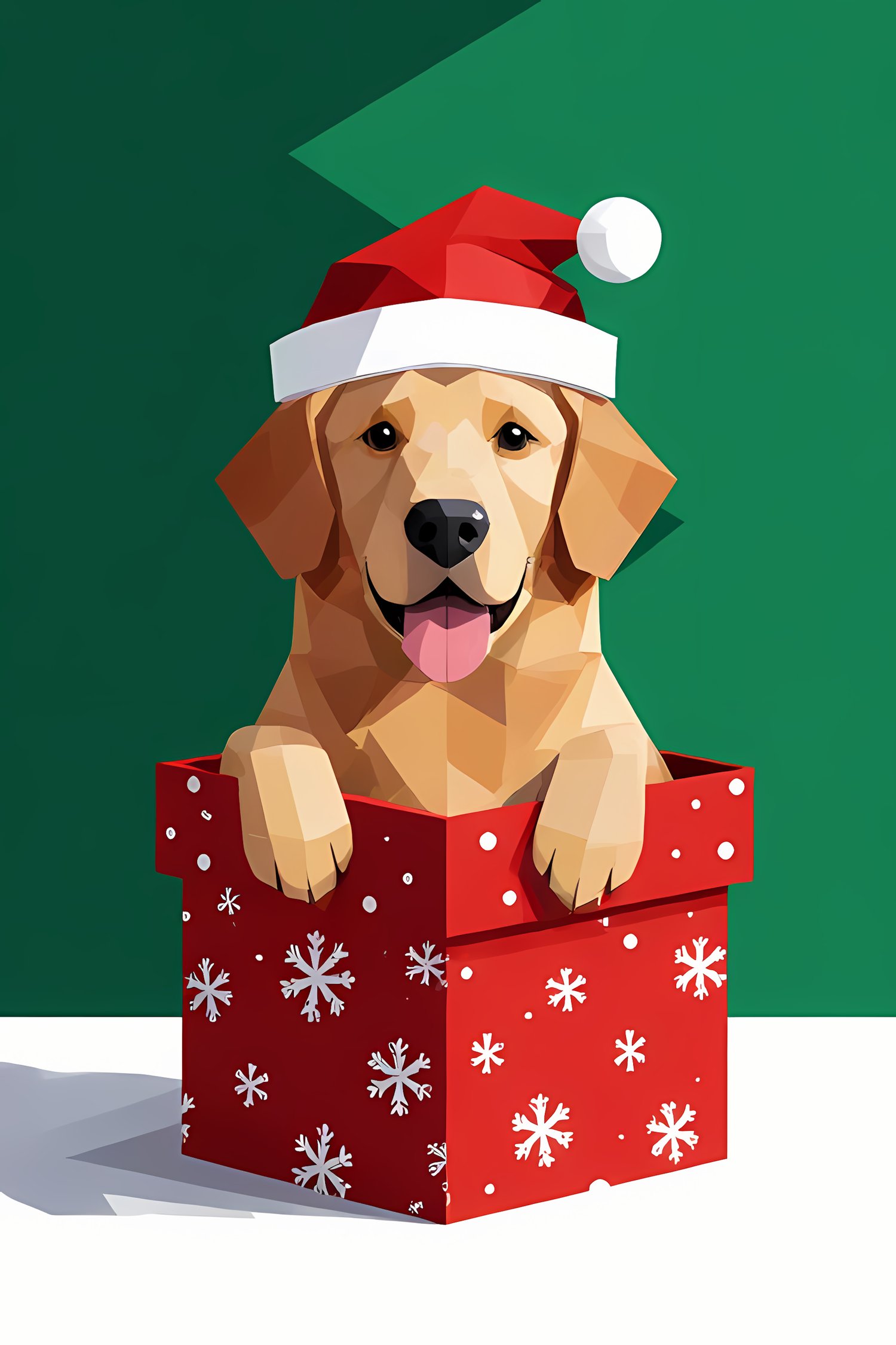 🐾20 Christmas Golden Retriever Art | High-Resolution PNGs in Folk Art, Geometric and Illustration Art Styles  📦 What’s Included:  20 Files in total High Resolution: 300 DPI for professional quality Image Sizes: From 3072 px to 6144 px 🎨 Perfect For:  Wall