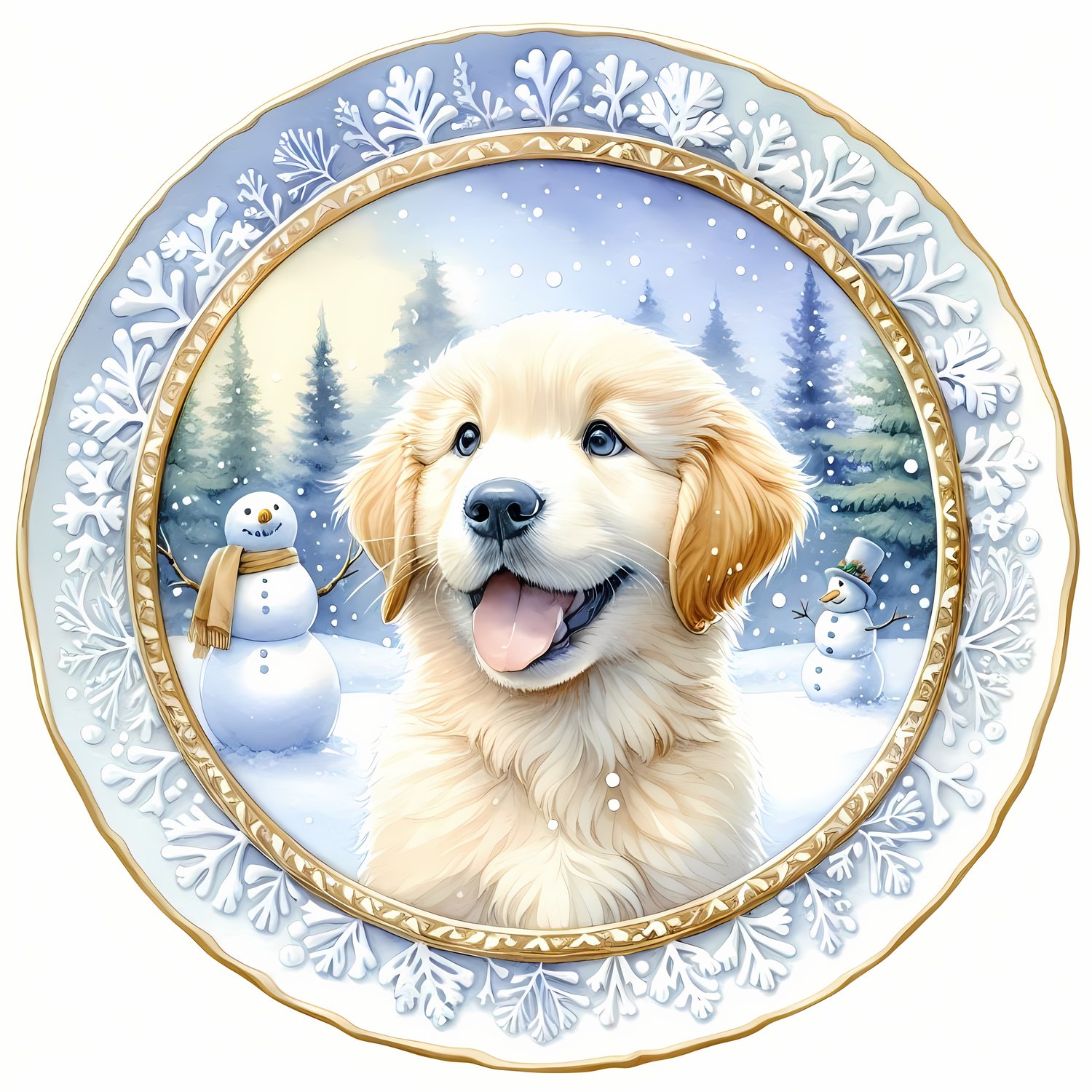 🐾20 Christmas Golden Retriever Art | High-Resolution PNGs in Folk Art, Geometric and Illustration Art Styles  📦 What’s Included:  20 Files in total High Resolution: 300 DPI for professional quality Image Sizes: From 3072 px to 6144 px 🎨 Perfect For:  Wall