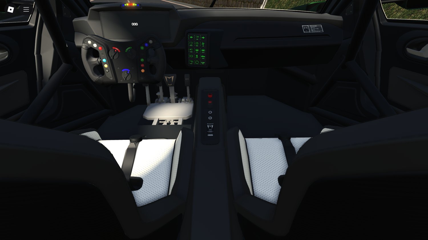 BT62R racing on a Roblox track circuit