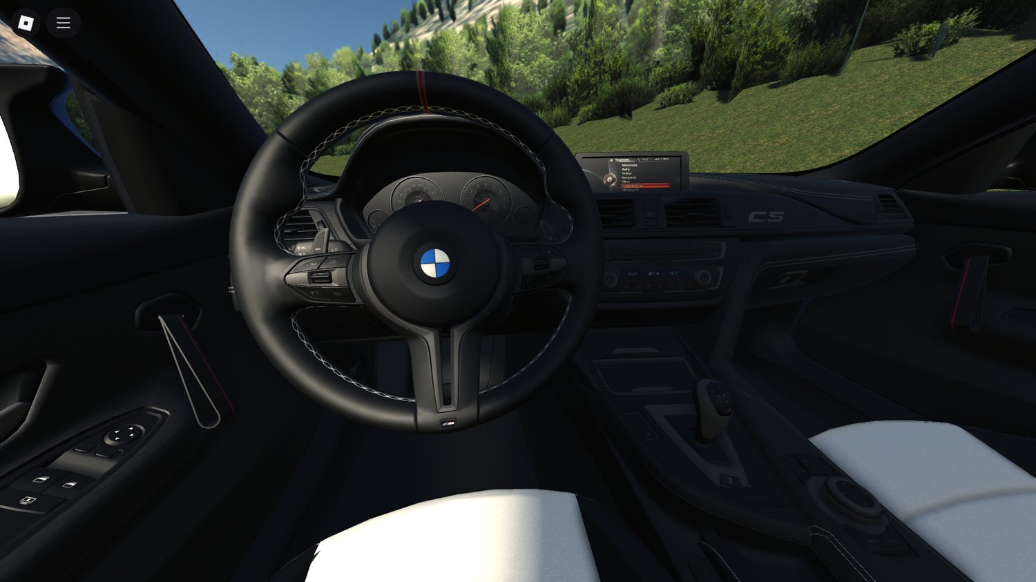 M4 CS 2018 racing on a Roblox track
