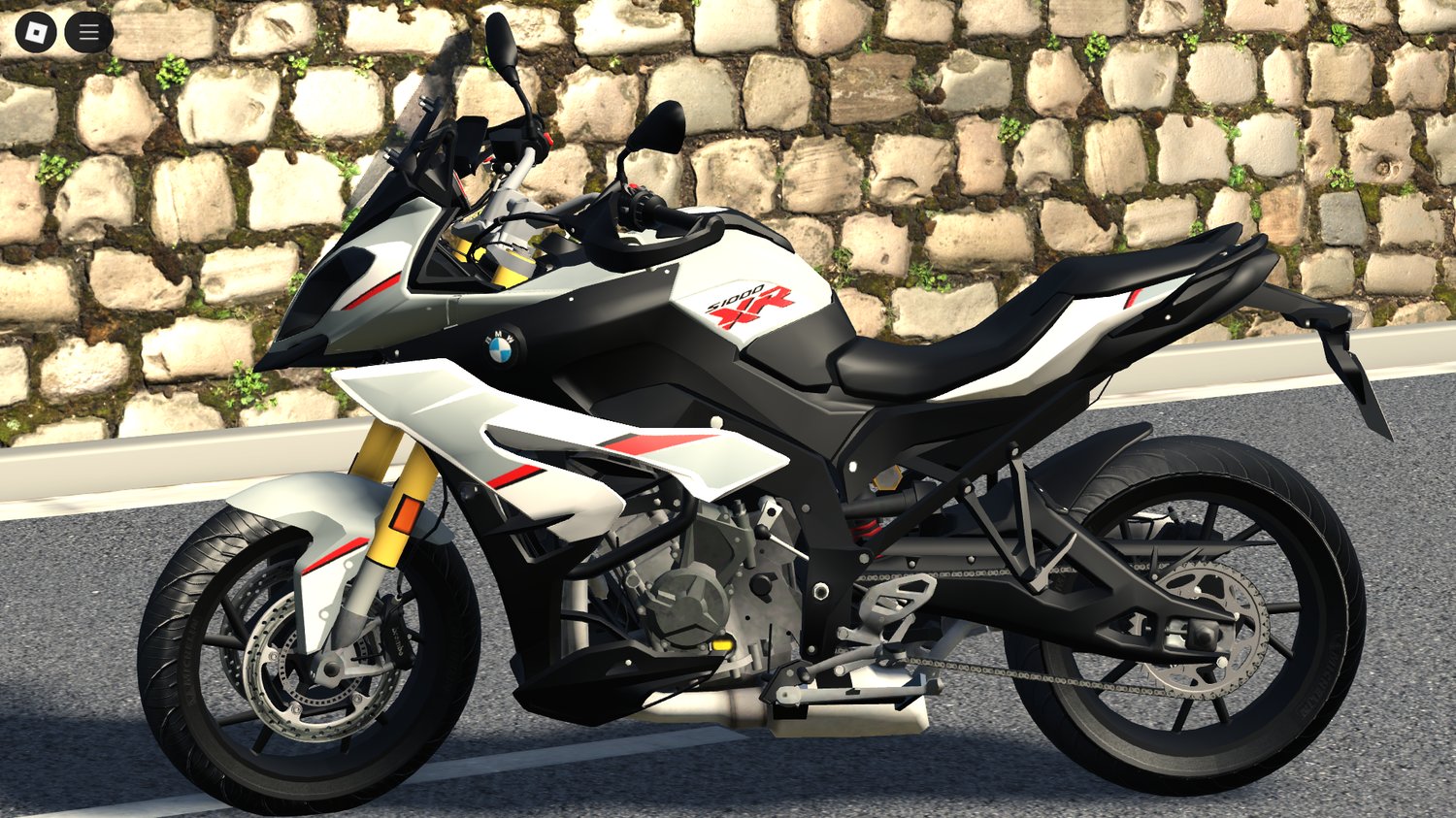 Close-up on headlights, fairings, and adventure-ready design