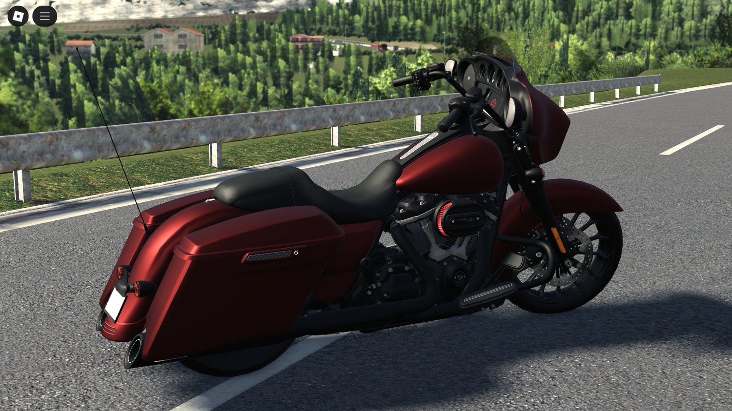 Cockpit and handlebar control detail shot
