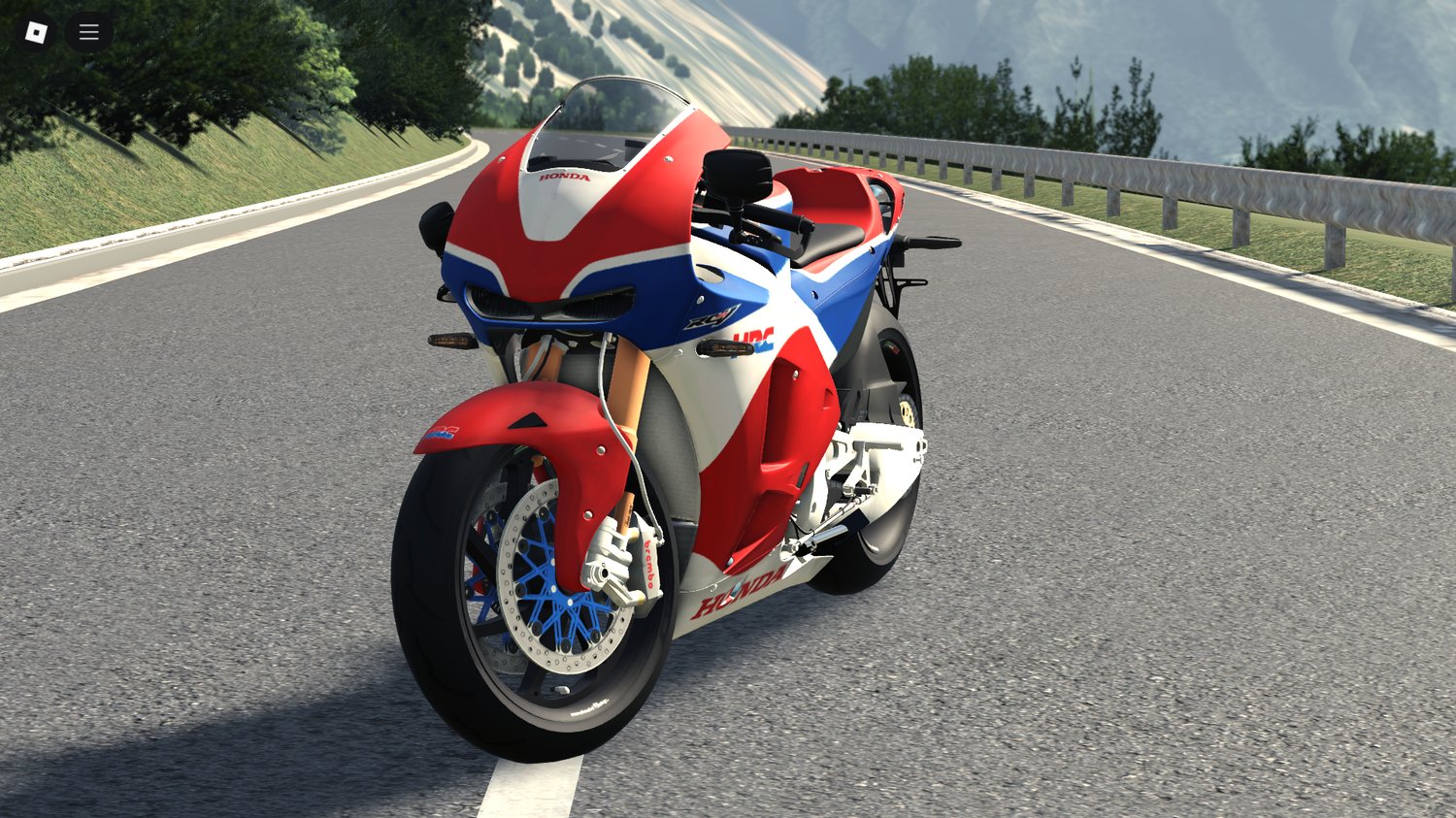Close-up on aerodynamic fairings, headlights, and lightweight bodywork
