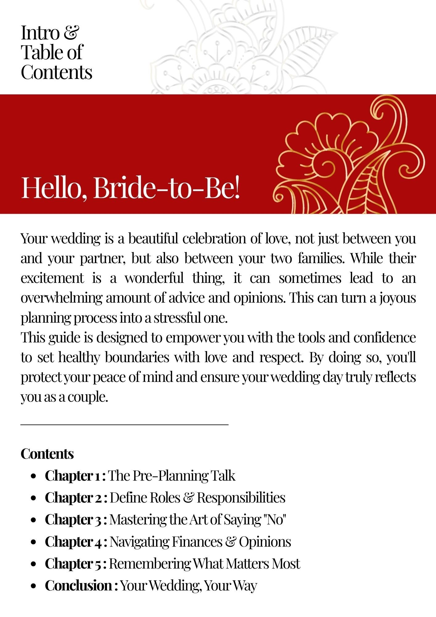 The Brides Rules: Setting Boundaries with Family During Wedding PlanningOrganizer, bridal reference, wedding tips