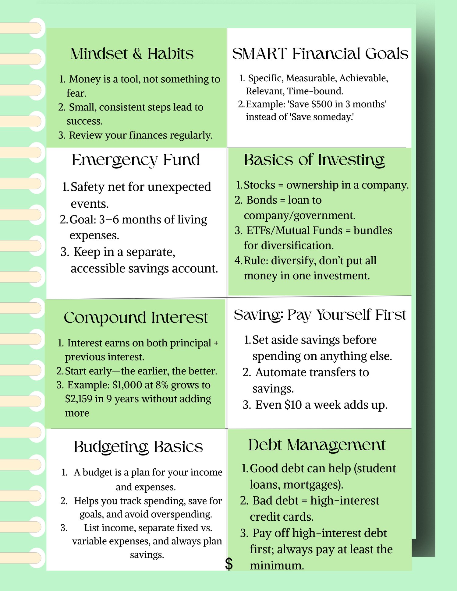 Money Mindset Planner: Build Wealth, One Day at a Time - Payhip