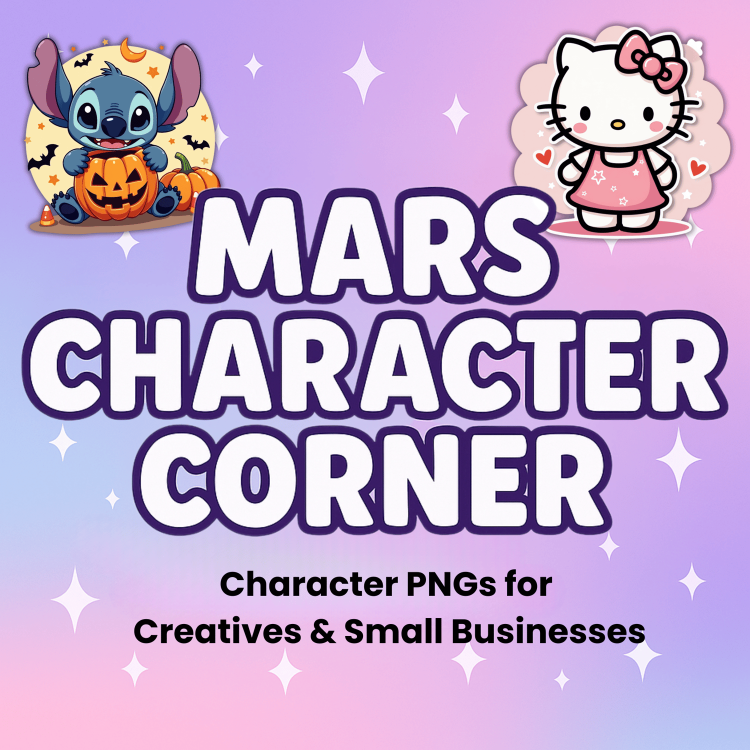 High-quality character PNGs with transparent backgrounds. Perfect for stickers, sublimation, crafts, classrooms, and small business projects. Instant digital download, 300 DPI