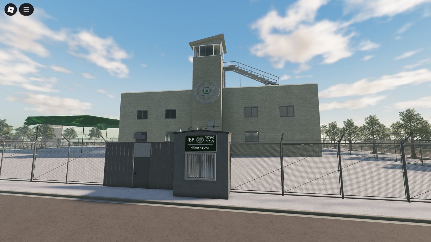 Showcase of city environment with players exploring