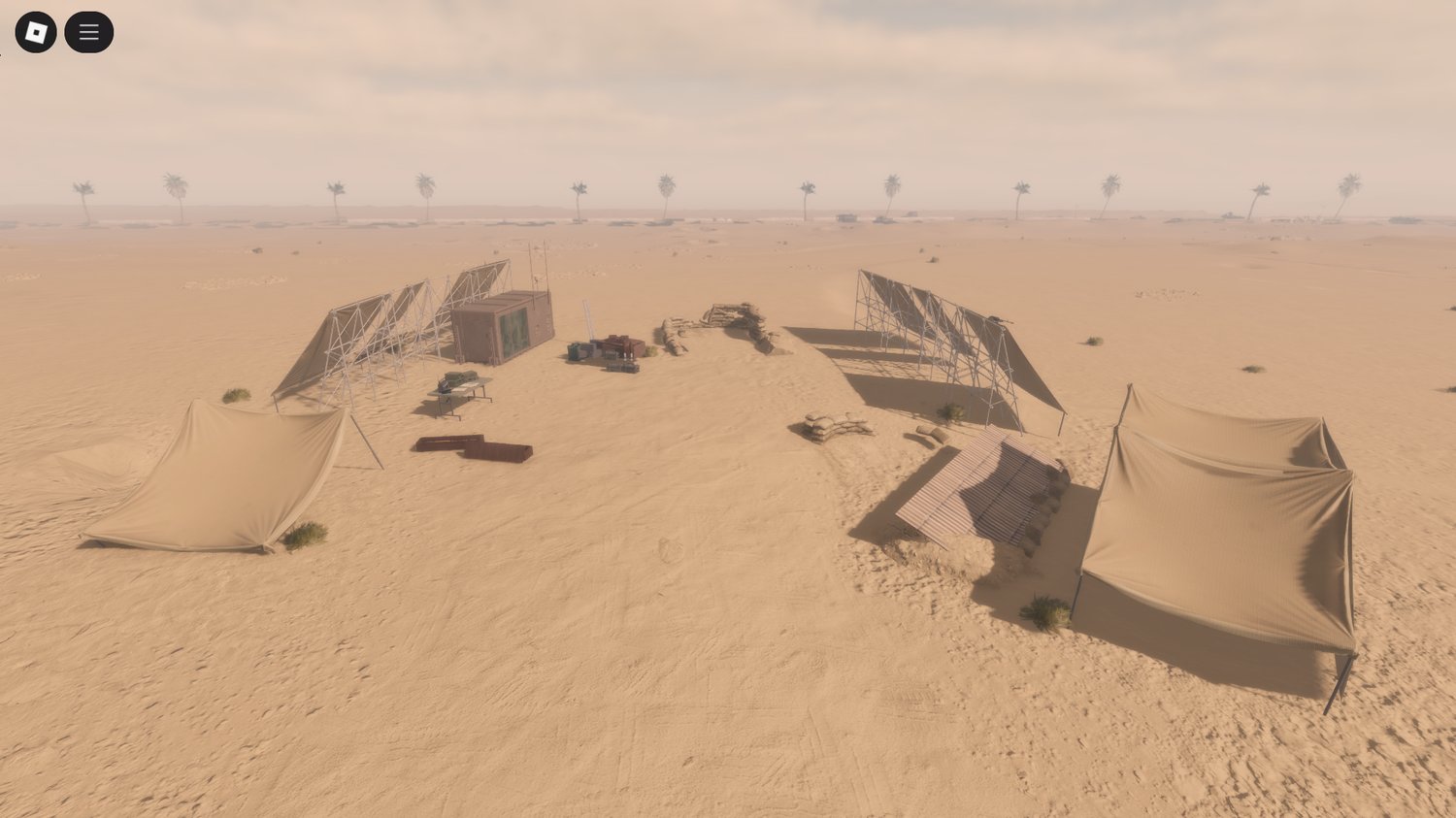 Interior of enterable building for close combat scenes