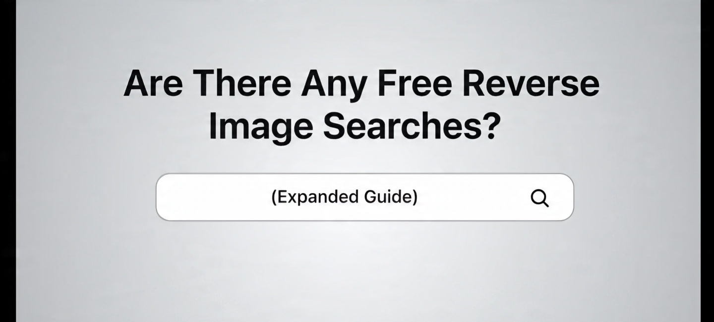 Are There Any Free Reverse Image Searches? (Expanded Guide)