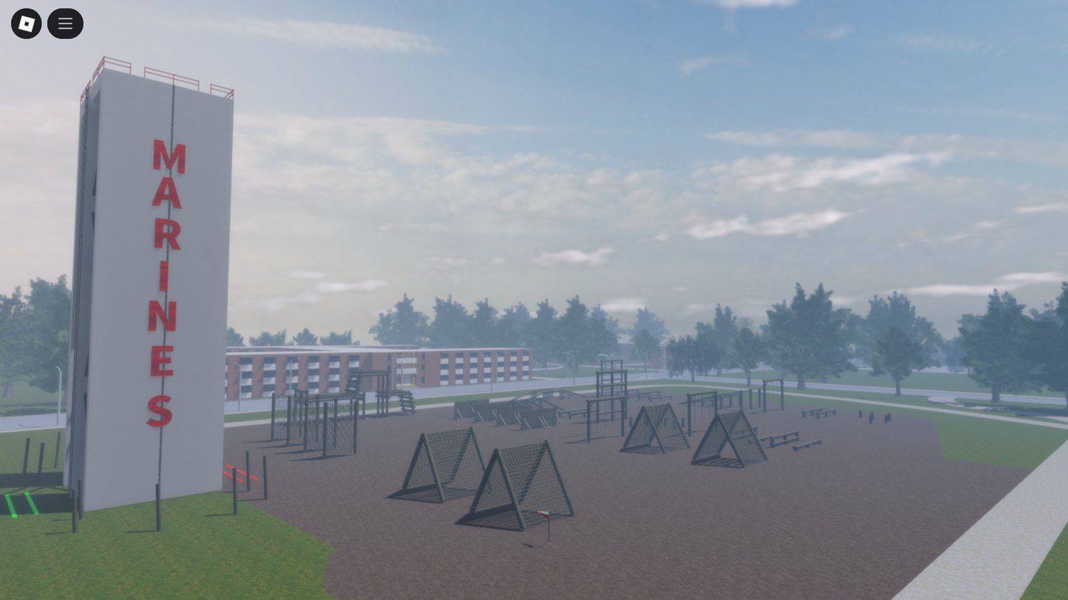 Receiving Building (TECOM) replica in Roblox