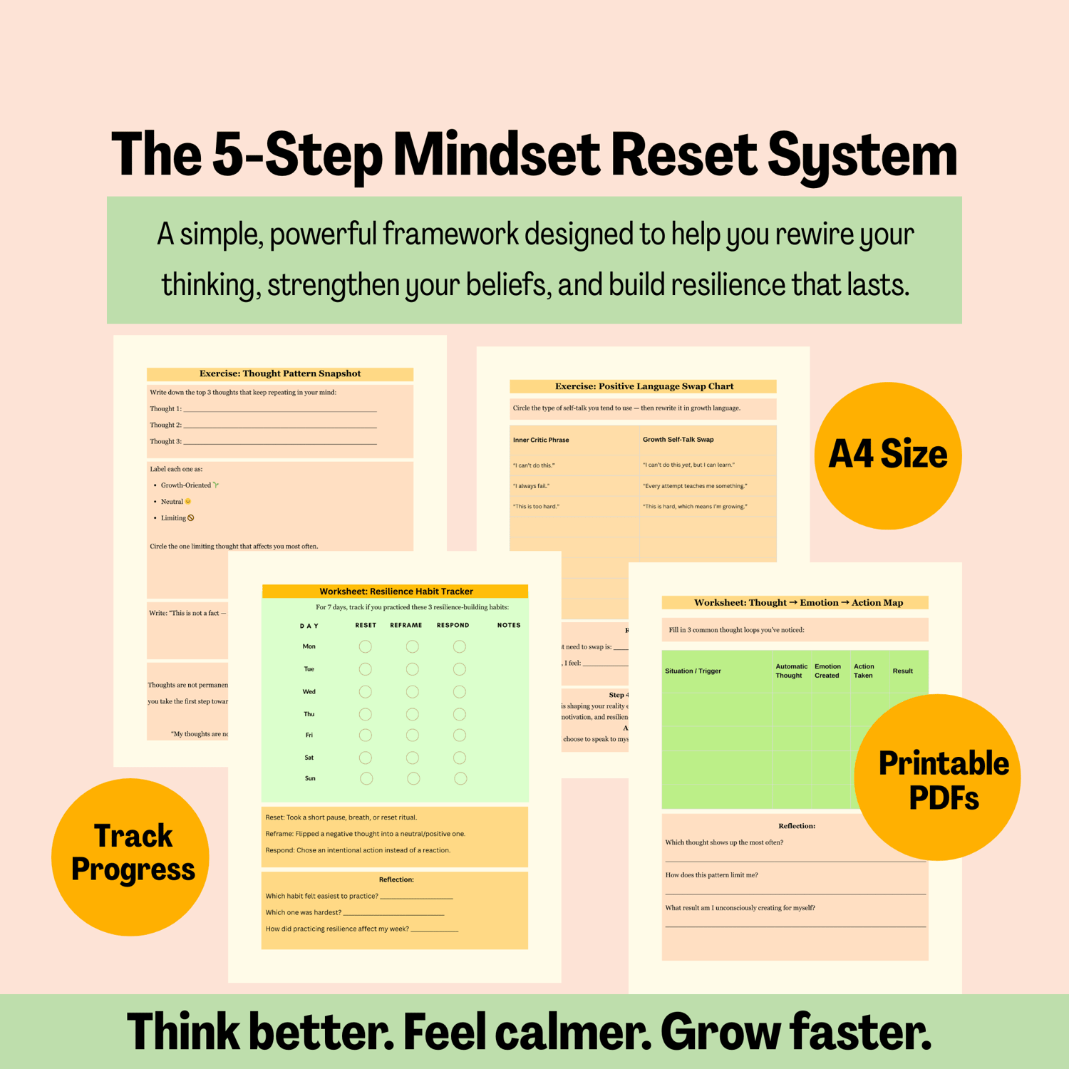 5 step mindset reset system