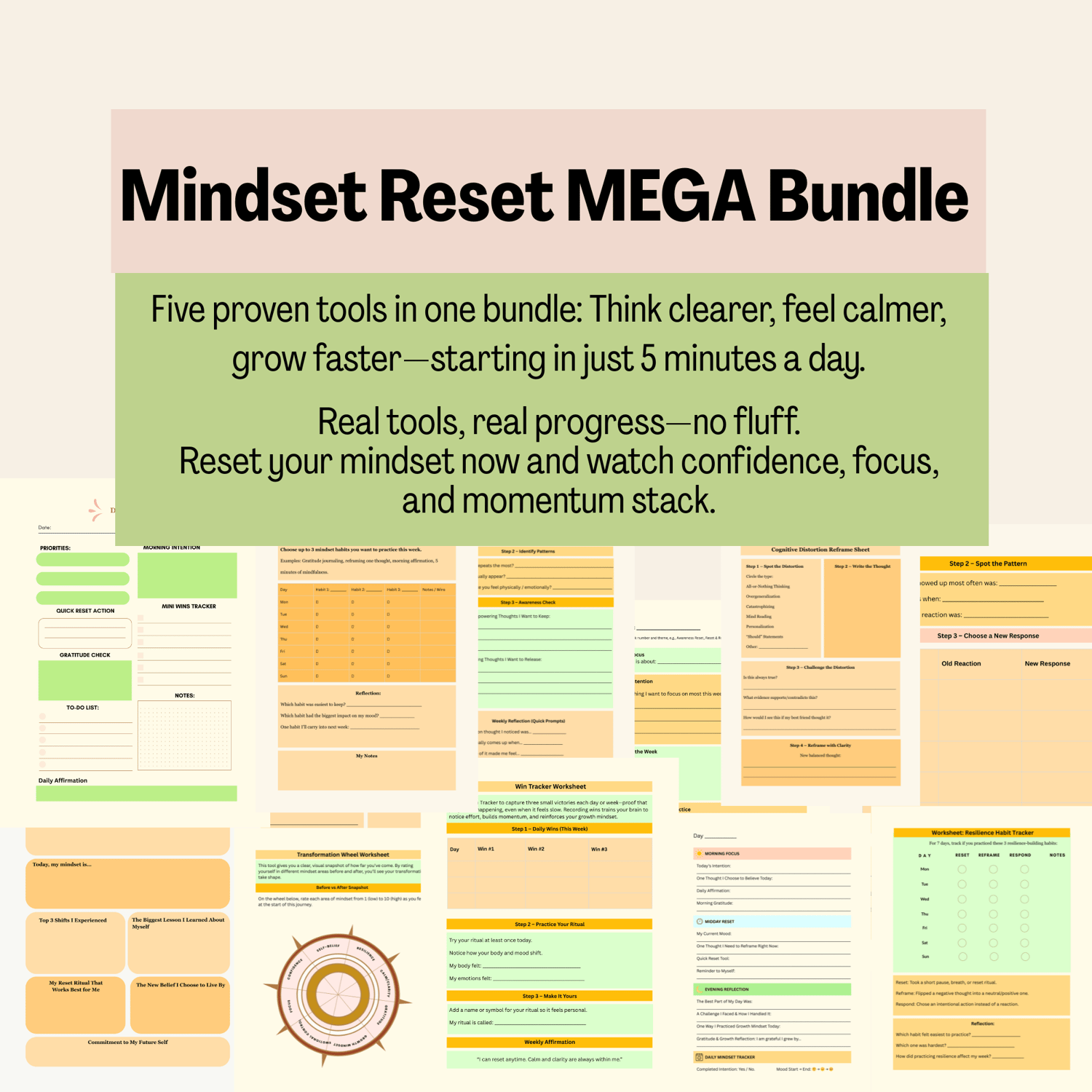 Mindset reset mega bundle